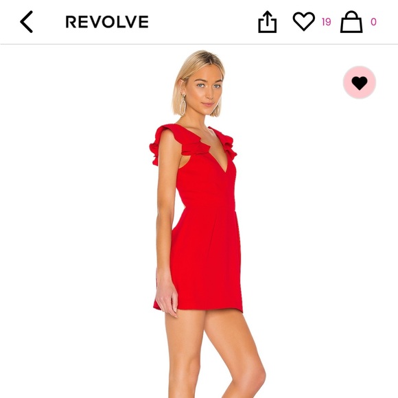 Amanda Richard Gimlet Dress in Lipstick - Picture 3 of 5